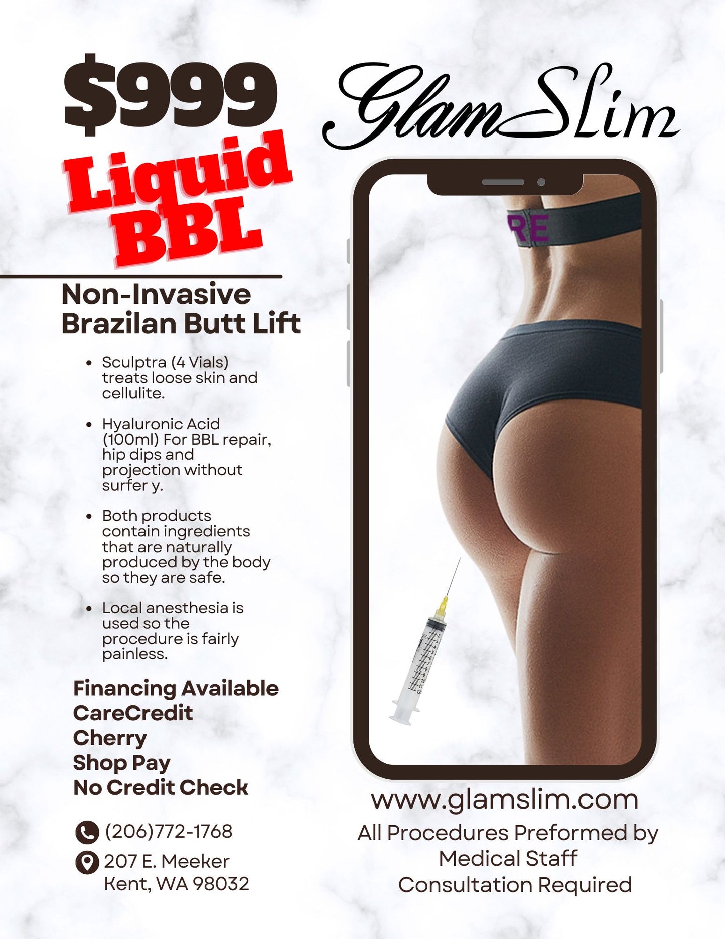 Liquid bbl deposit