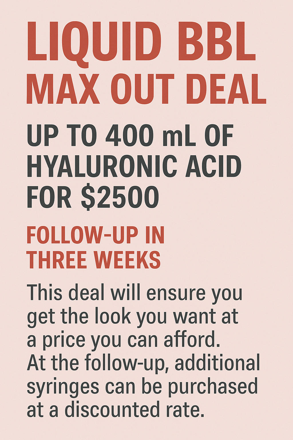 Liquid bbl Max Out