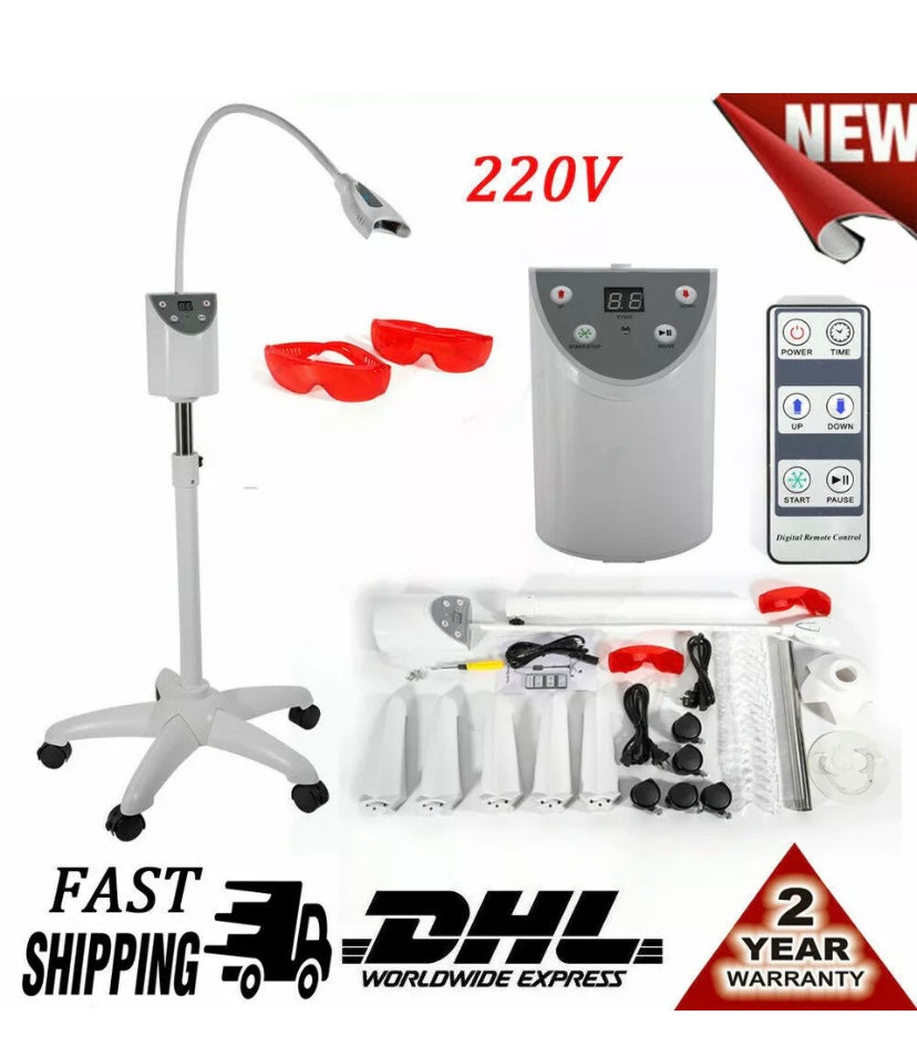 Mobile Teeth Whitening LED Lamp Light 220V