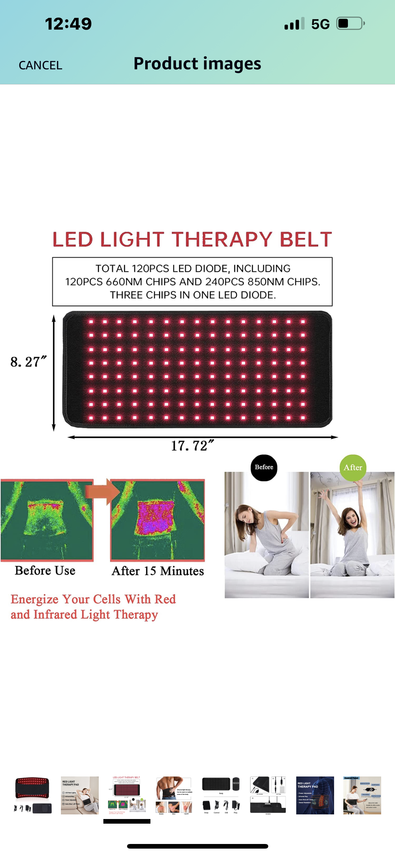 1 LED Electric Waist Trainers Private label