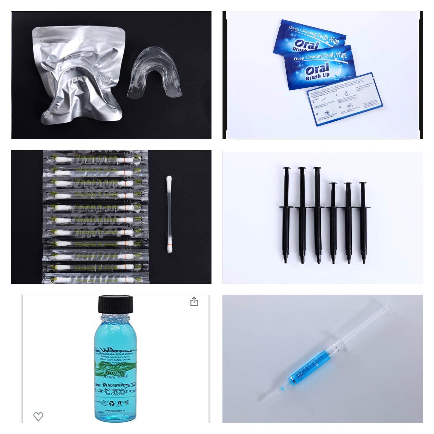 2  Preloaded Teeth Whitening  Kits Free Shipping